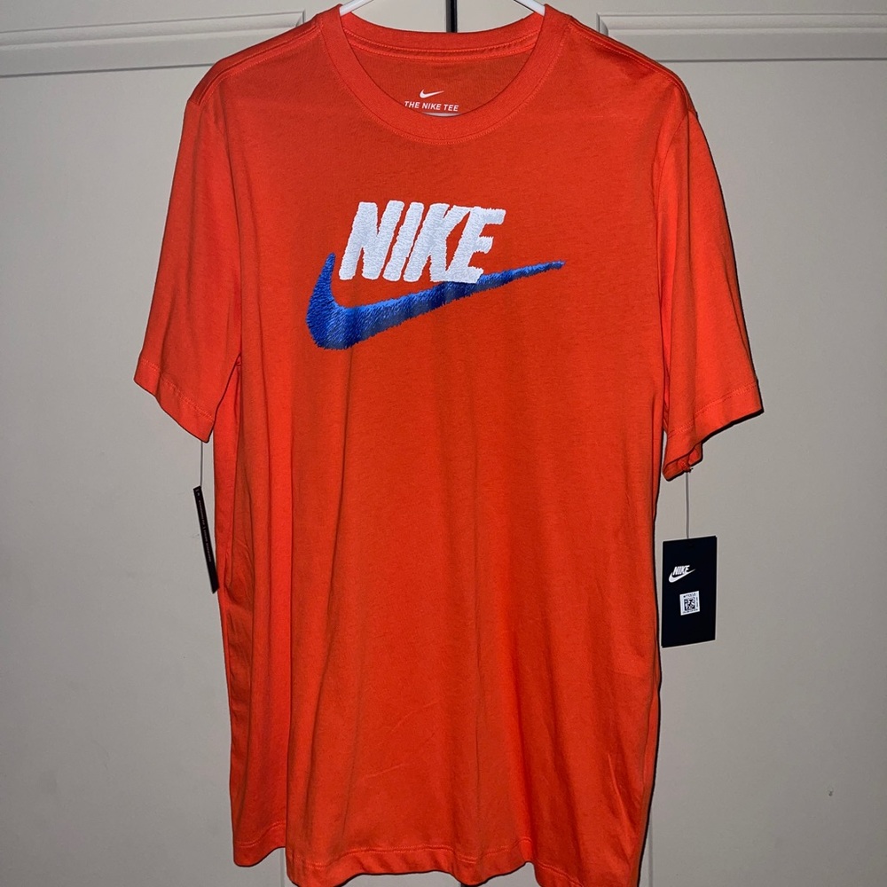 Orange Nike Tee